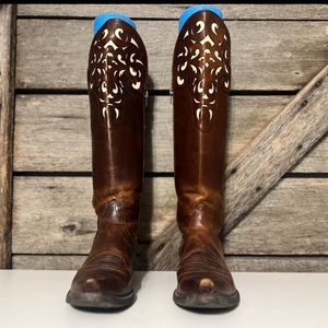 Ariat knee high Hacienda boot